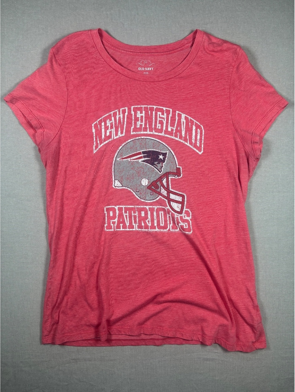 Old Navy New England Patriots Red Graphic T-Shirt XL